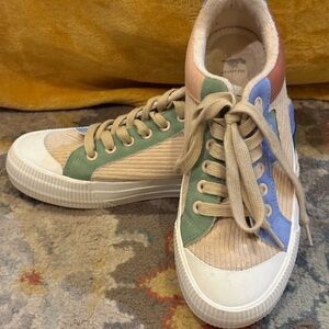 Colorful High-Top Sneakers